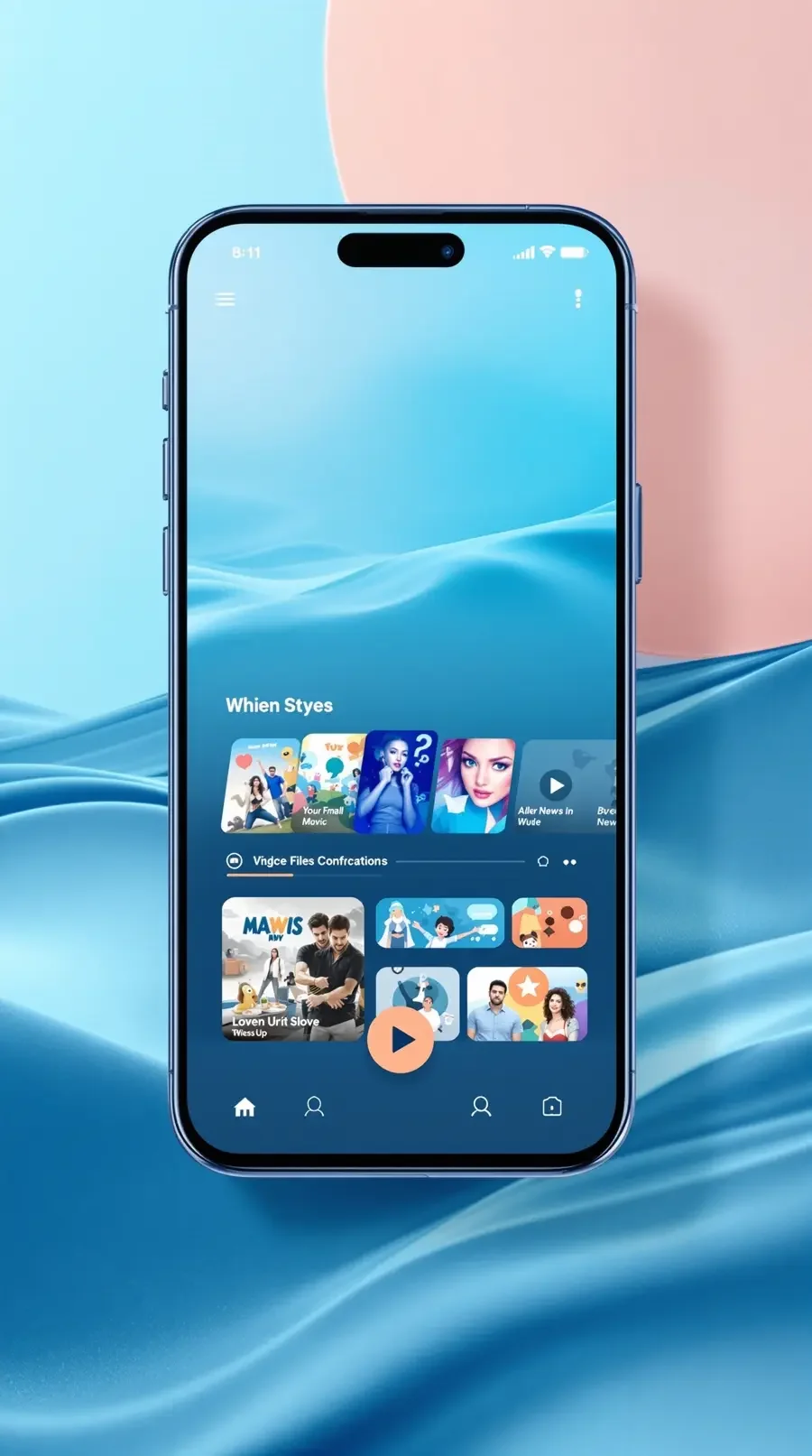 高清免费视频APP界面预览